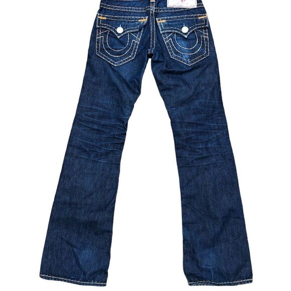Vintage True Religion Jeans Size 28 BILLY SUPER T Blue - Picture 3 of 10